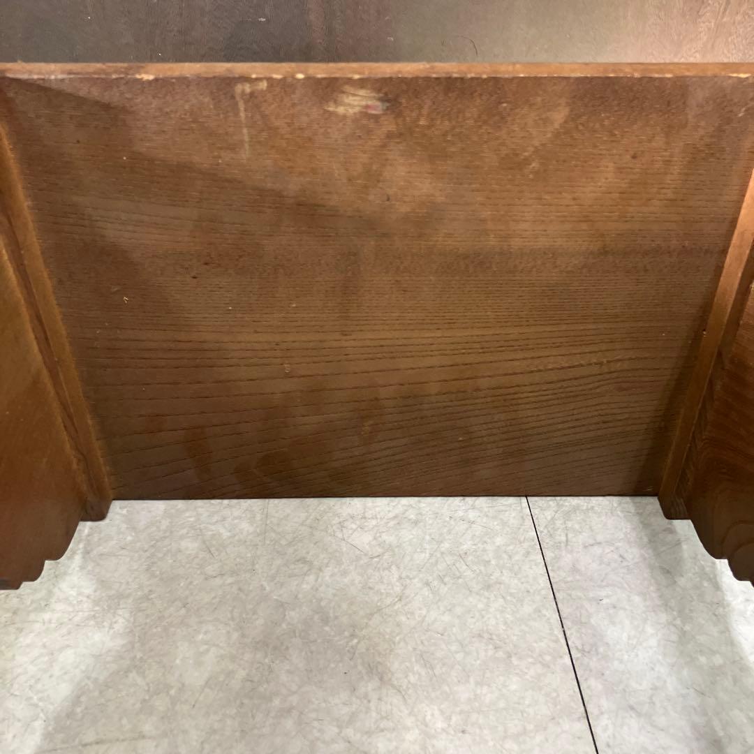 A-壁 昭和レトロ 文机 古家具 飾り台 花台 ローテーブル 無垢材 レトロ