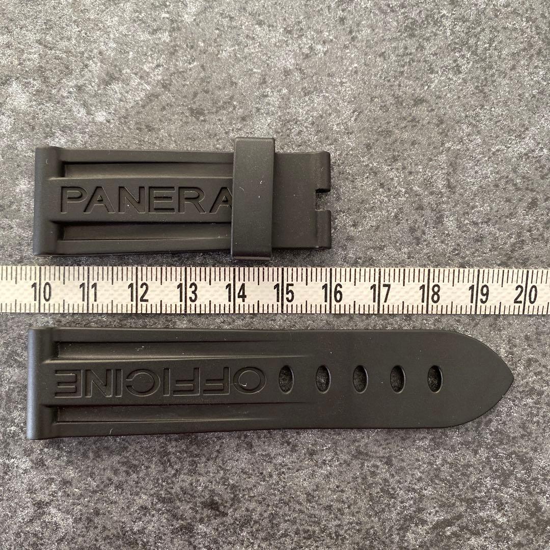 PANERAI 純正ラバーベルト(ラグ幅22/ XS)