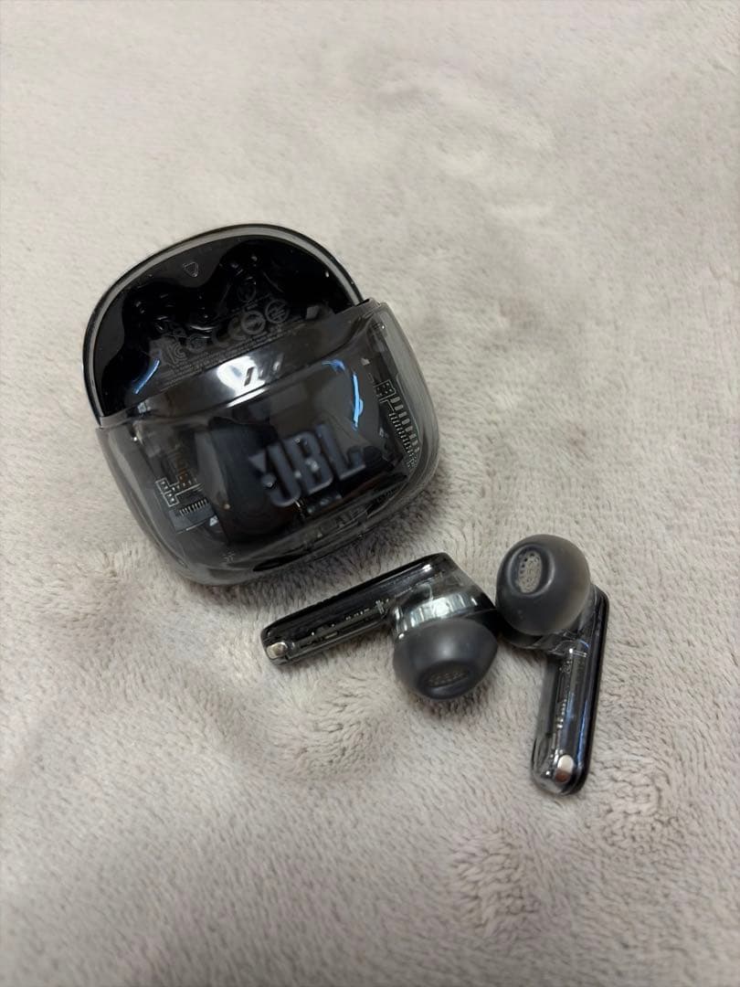 イヤホン JBL TUNE FLEX 2 GHOST EDITION Black