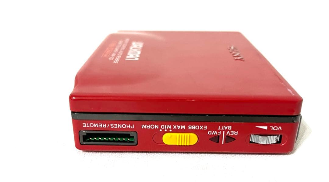 【希少レッド】SONY ソニー ウォークマン WM-702 プレーヤー