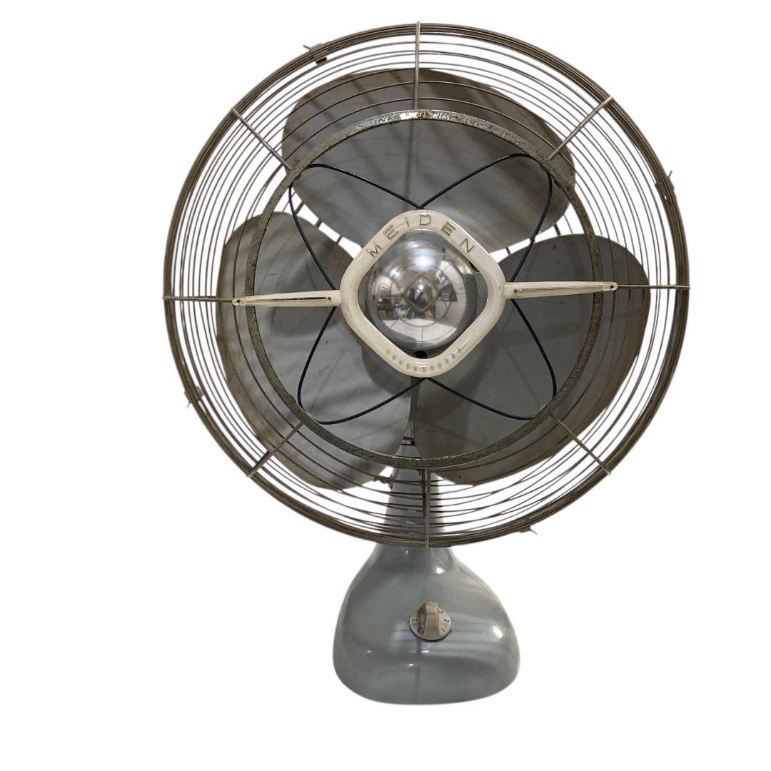 明電舎 レトロ扇風機　 アンティーク　昭和レトロ　 当時物　 DY-322-2K