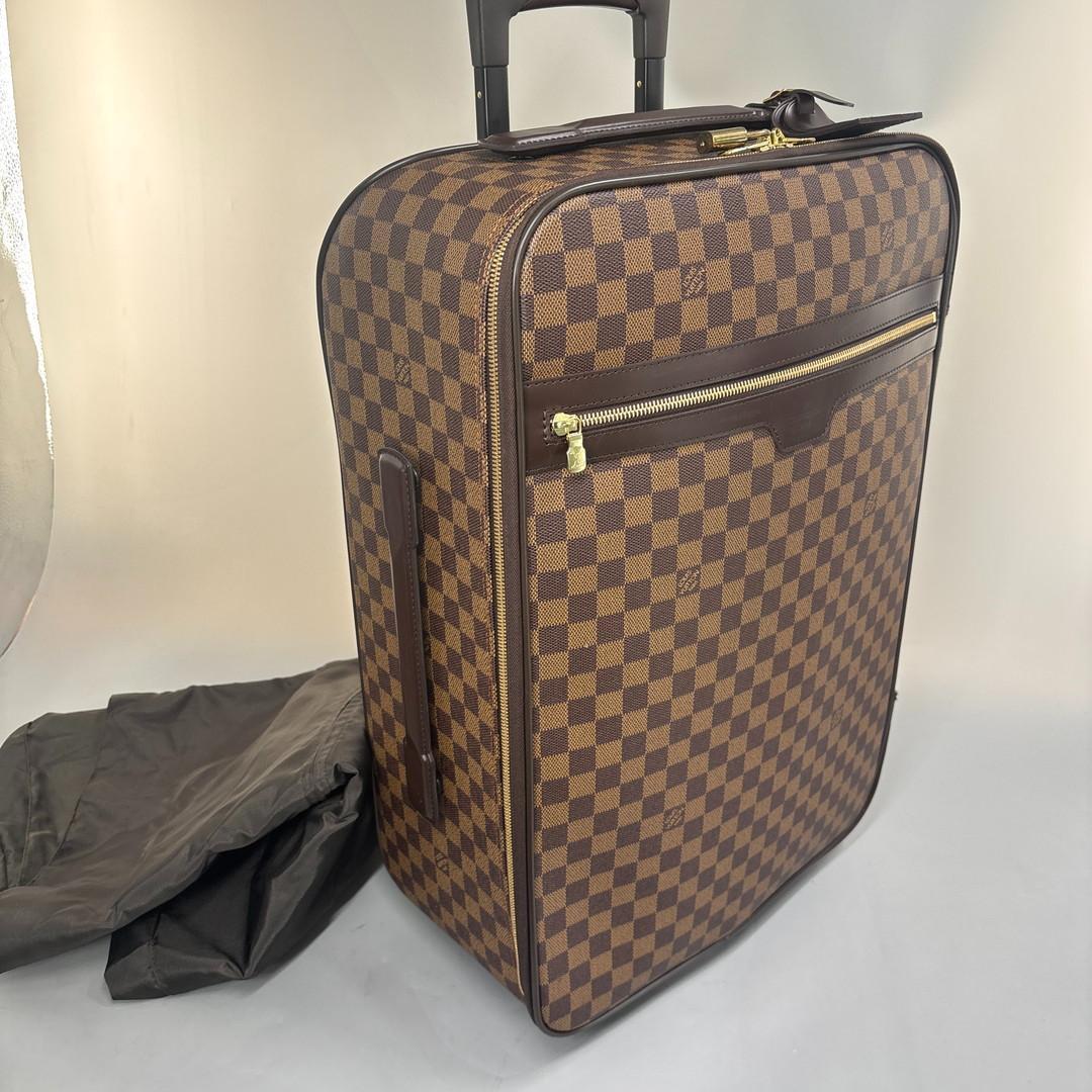 極美品 ルイヴィトン■ダミエ ペガス 55 N23294 レザー スーツケース