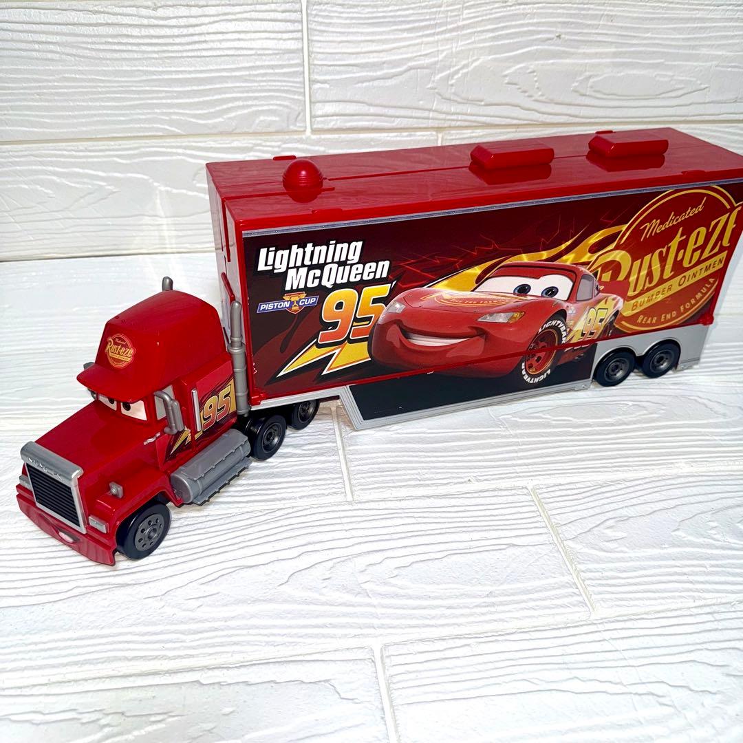 【廃版】ディズニー カーズ トミカ 大きなコレクションケースマック