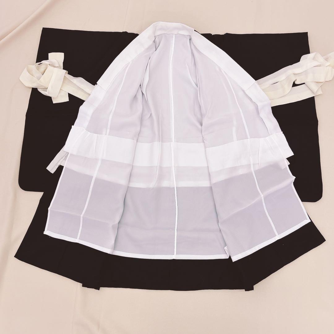 七五三5歳男の子　羽織袴セット　墨絵風　おしゃれ