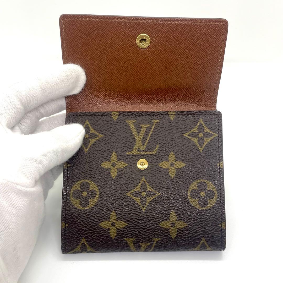 ルイヴィトン モノグラム ポルトモネ ビエ カルトクレディ Wホック 財布