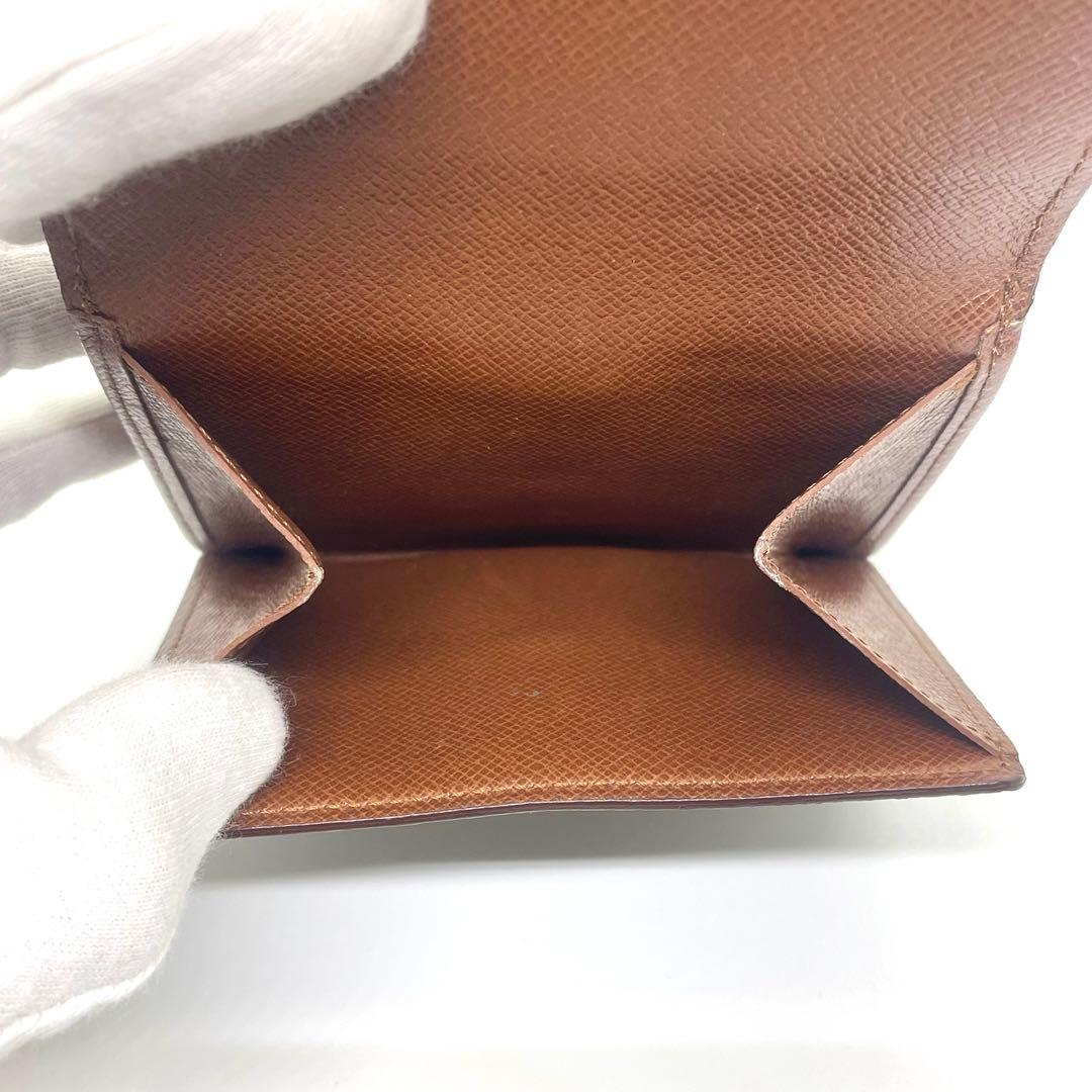 ルイヴィトン モノグラム ポルトモネ ビエ カルトクレディ Wホック 財布