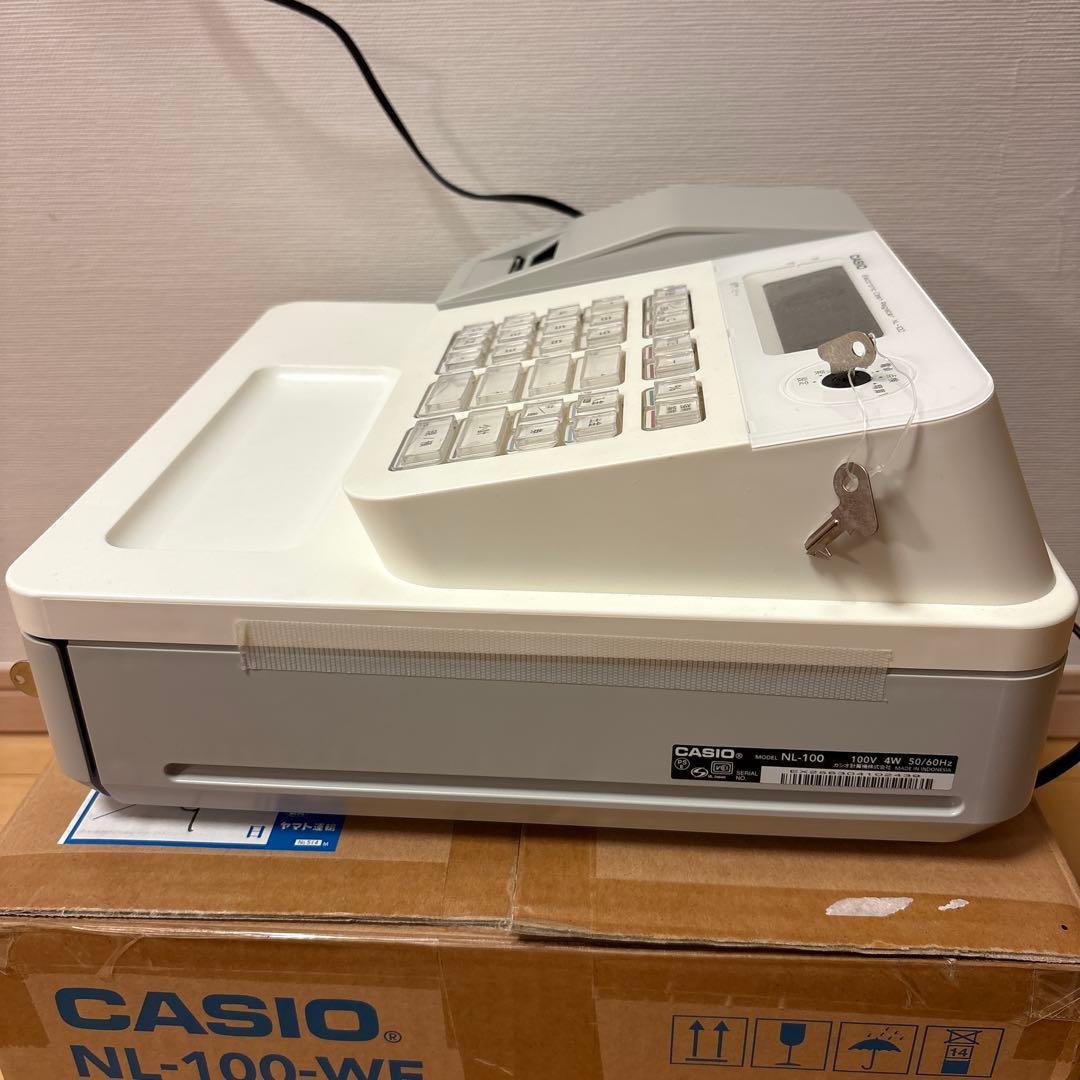 CASIO NL-100-WE 電子レジスター
