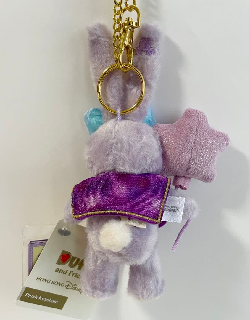 香港ディズニーランドステラルーリーナベルぐるみキーチェーン4点セット