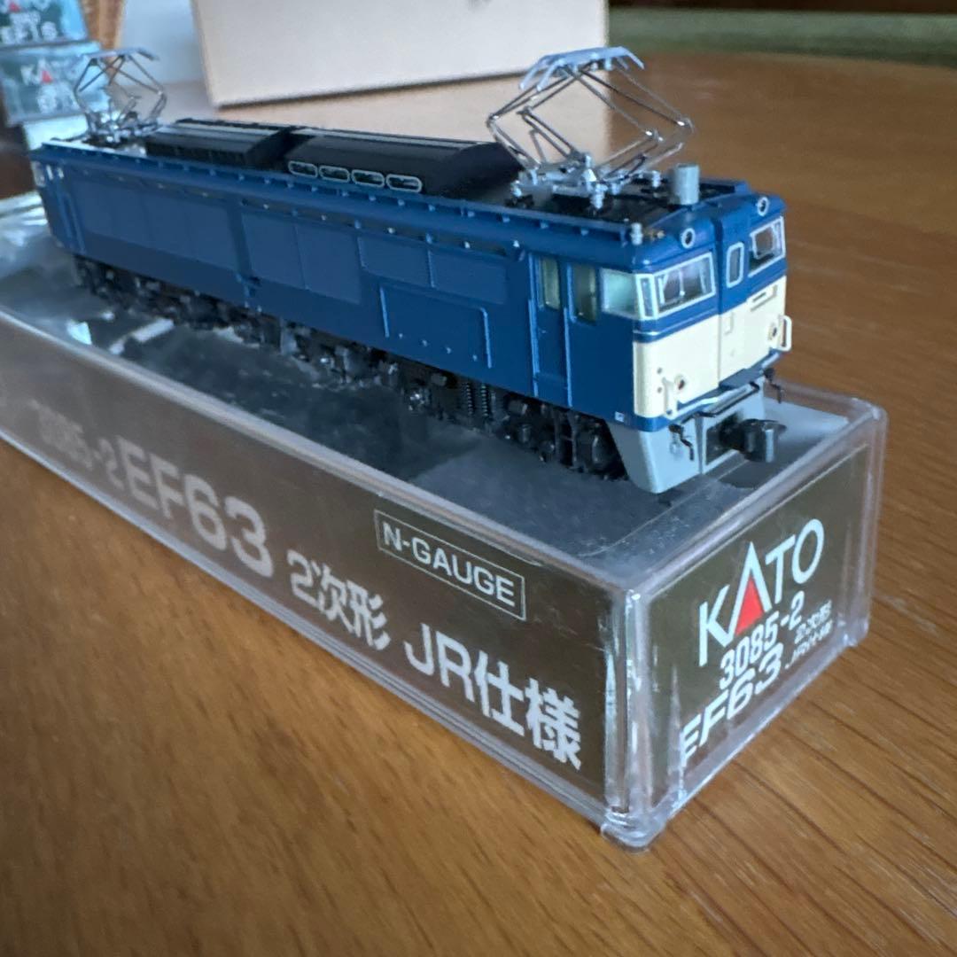 【新同】KATO EF63 2次形 JR仕様 3085-2電気機関車⑤