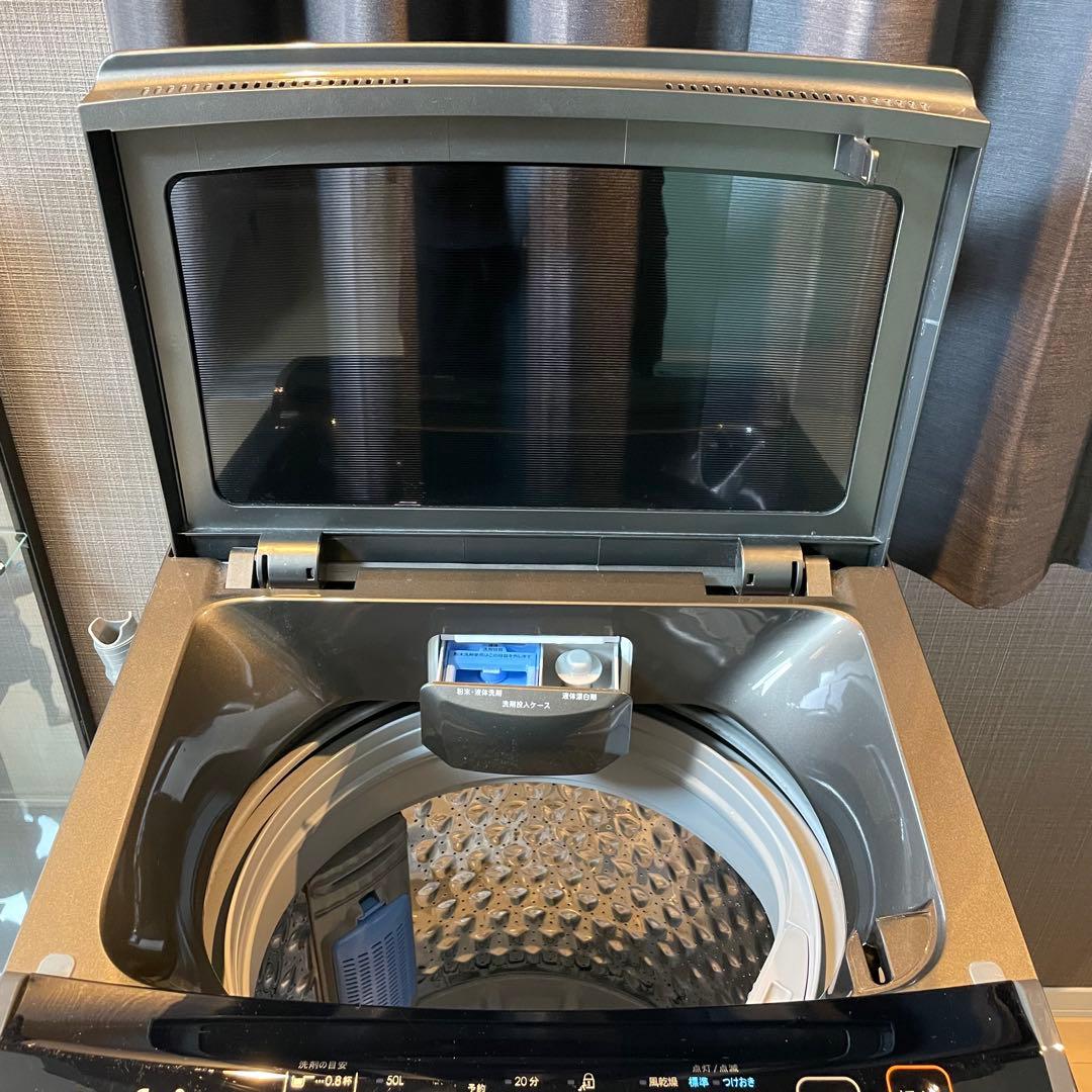 洗濯機　7キロ　黒 かさ上げ台 値引き⭕️