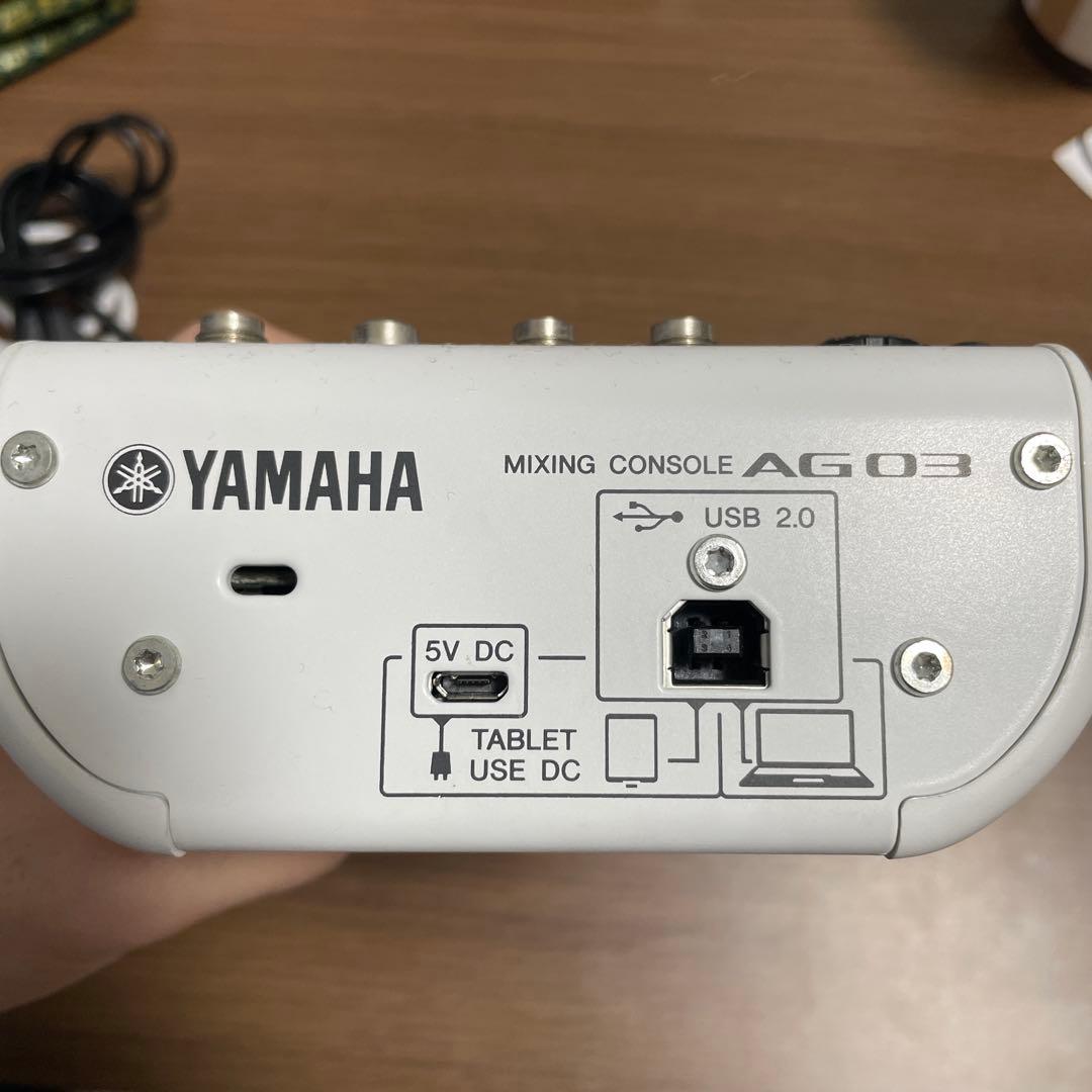 よ*様 【ケーブル付き】YAMAHA AG03 ミキシング・コンソール