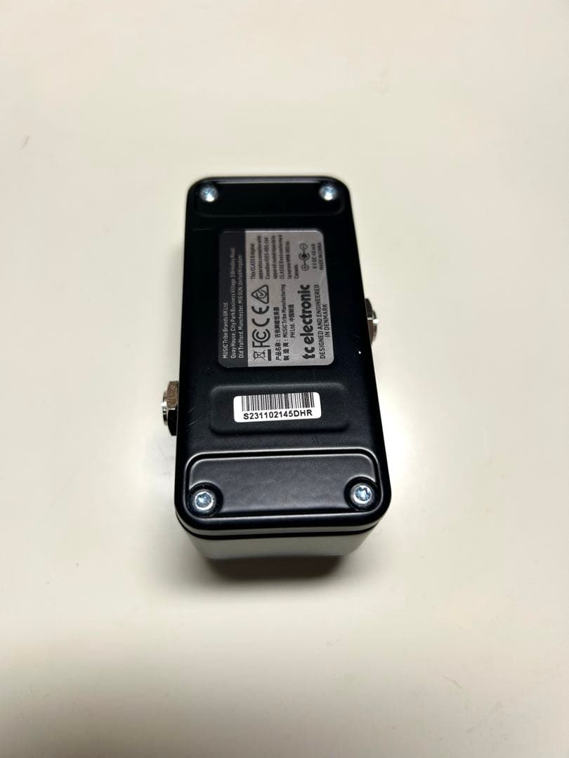 TC Electronic polytune3 noir エフェクターチューナー