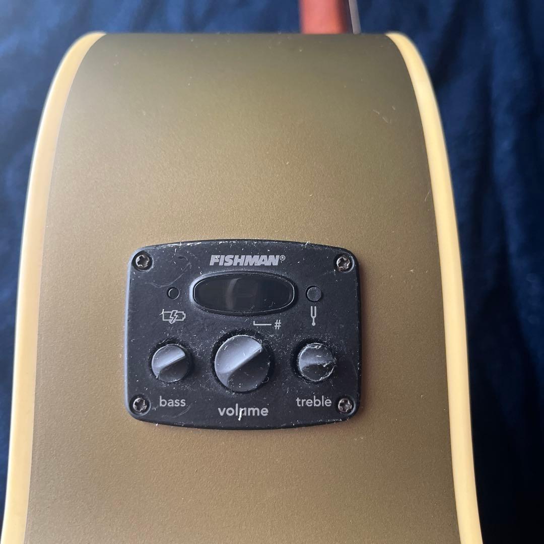 Fender エレアコ オリーブサテン