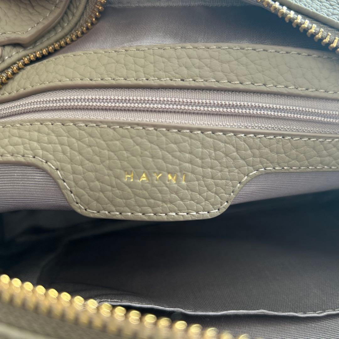 HAYNIネネロシェ本革2wayバッグ