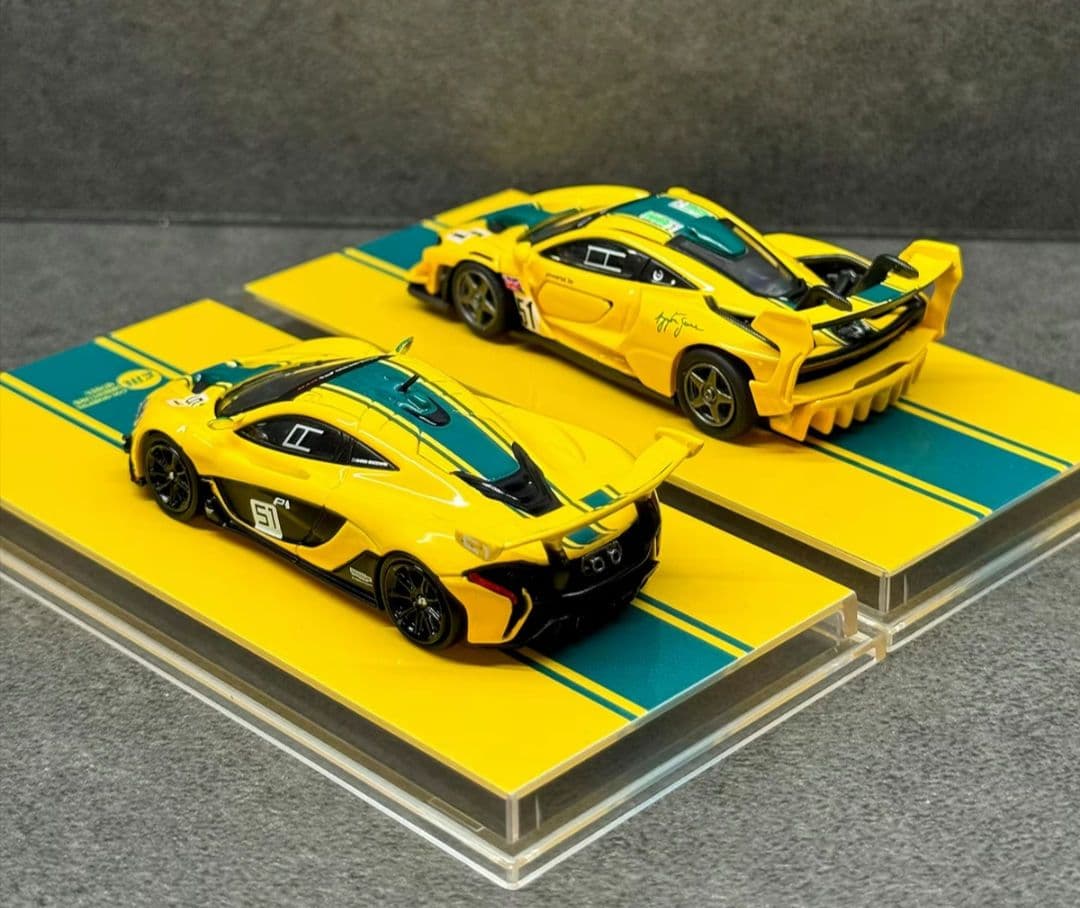 1/64 マクラーレンセナ GTR LM & P1 GTR　セット