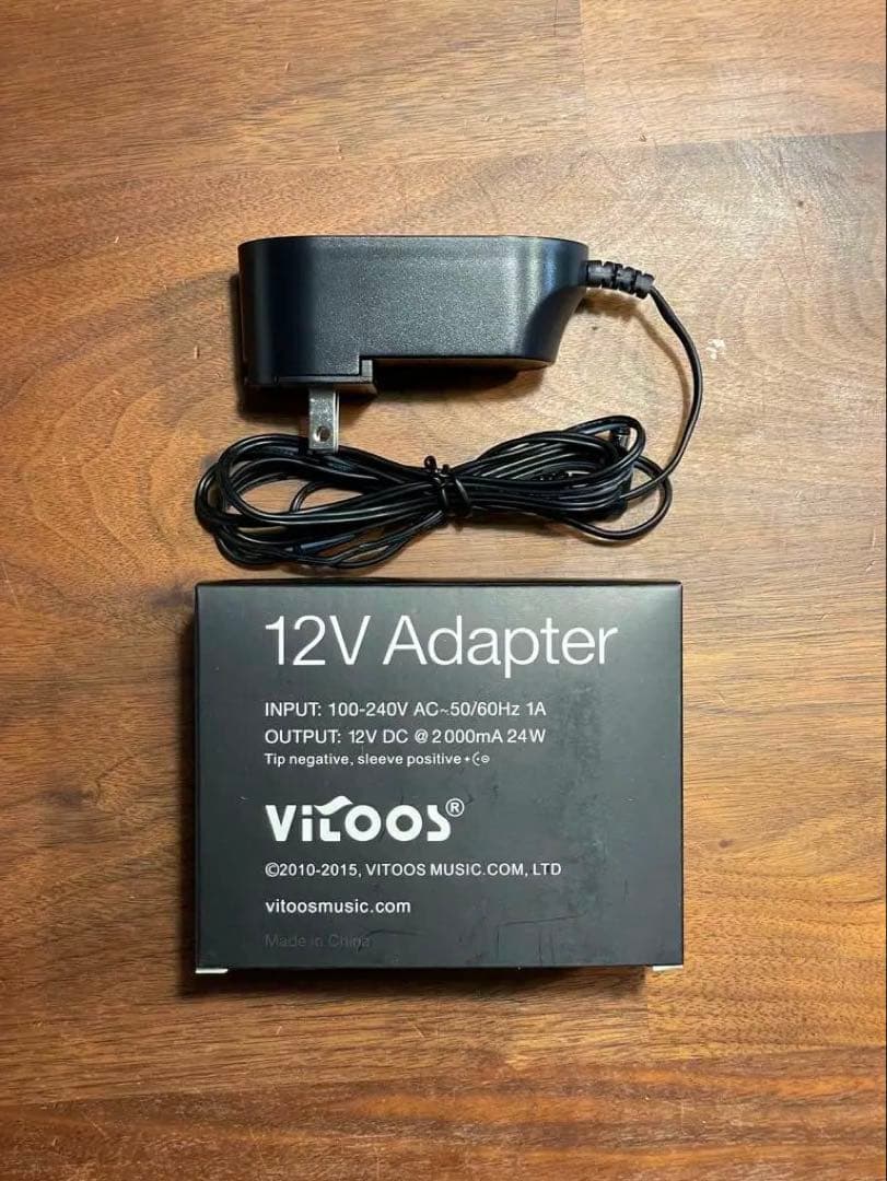 Vitoos DC8 パワーサプライ(アダプター、ケーブル有)