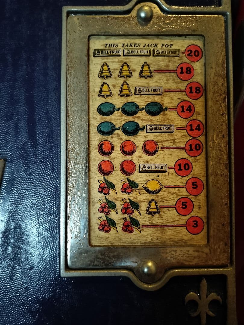 アメリカ スロットマシン 本物 アメリカンアンティーク ガレージ スロット 完動