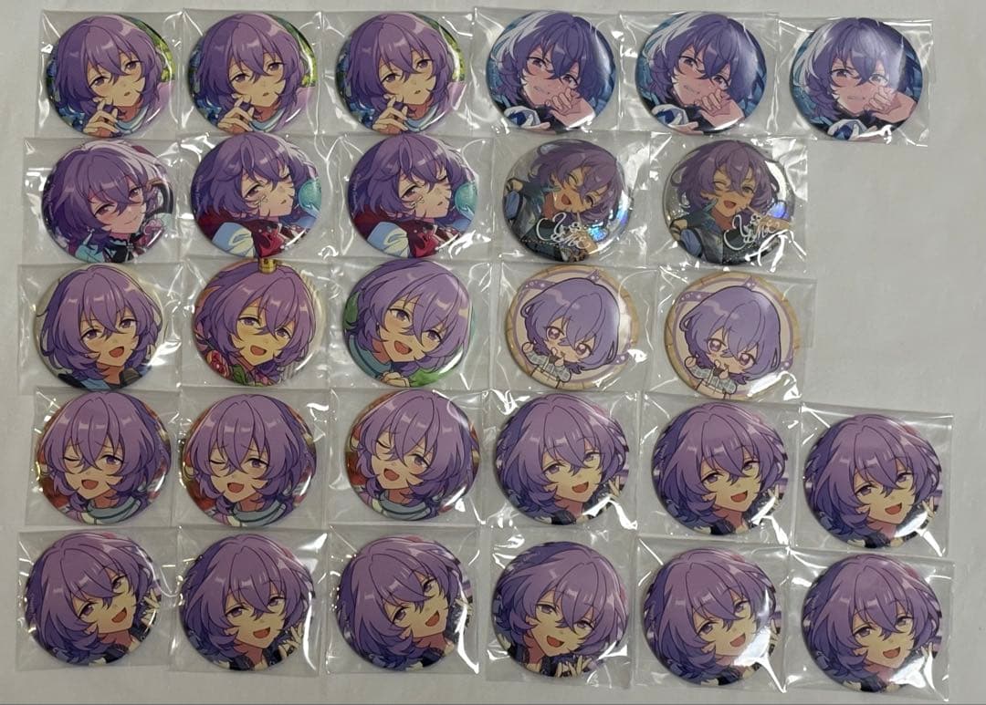 あんスタ 花群冬芽 缶バッジ