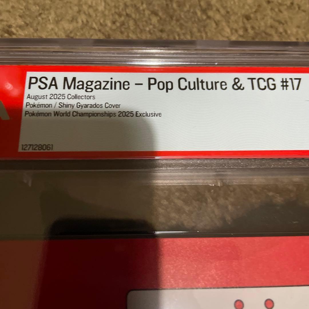 PSA9.8 赤いギャラドス PSA マガジン ポケモン 色違い 高得点 BGS