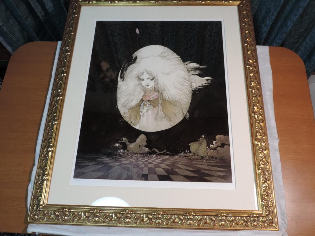 天野喜孝　天使のたまご　アールビバン　想空　シルクスクリーン　414/450