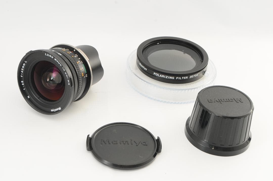 ★超美品★ MAMIYA N 43mm f4.5 L ★綺麗な光学! 完動品!