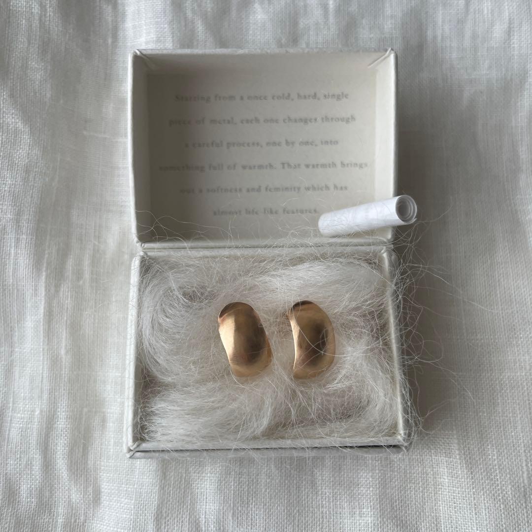 Atelier el Pearl+K10ピアス　新品試着のみ