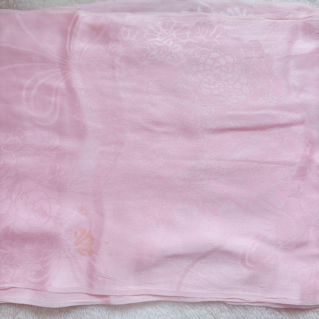 七五三　7歳　四つ身　正絹　子供　着物　作り帯　女の子　長襦袢　フルセット