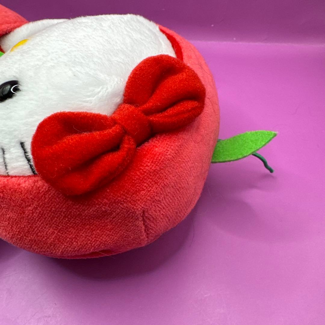 希少♡ハローキティ　りんご着ぐるみパペット人形　ぬいぐるみ　2002年