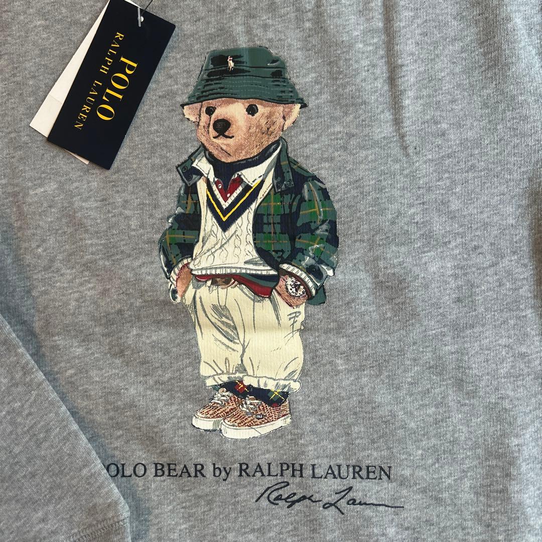 新品未使用　タグ付き　ラルフローレン　ポロベア　トレーナー　長袖　140