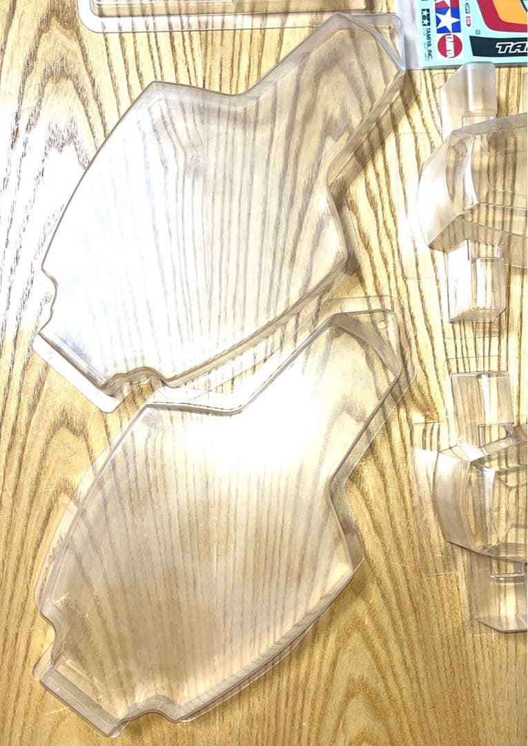 【2台セット】　タミヤ　イグレス　純正アフターパーツ　ボディセット　ステッカー