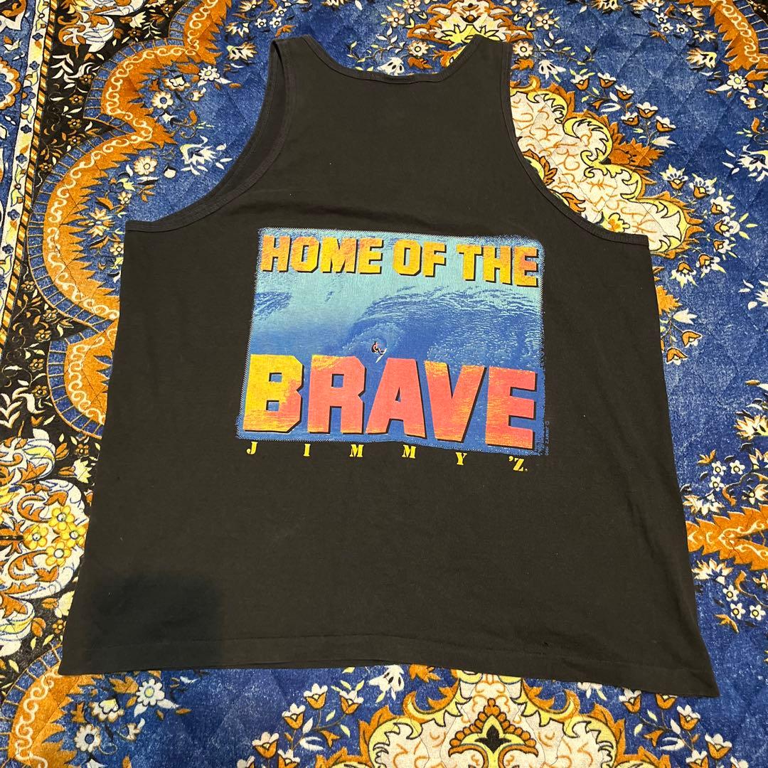 90s ビンテージUSA製 JIMMY'Z タンクトップ　ビッグサイズ　ブラック