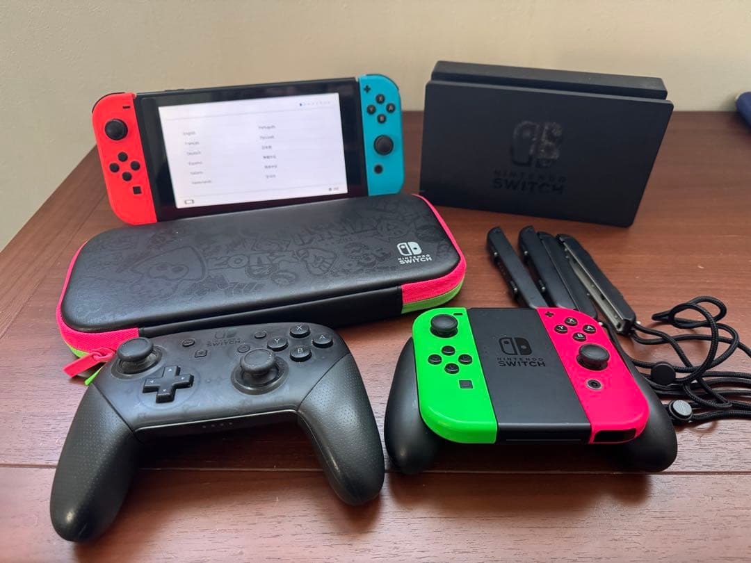 Nintendo Switch 本体 Joy-Con４種　コントローラー付き