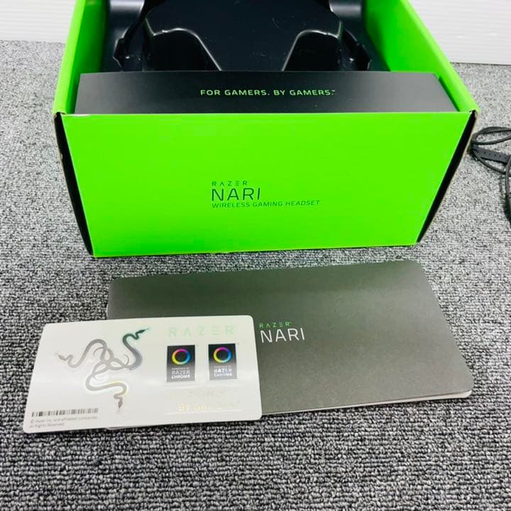 Razer Nari ゲーミングヘッドセット THX 360度立体音響