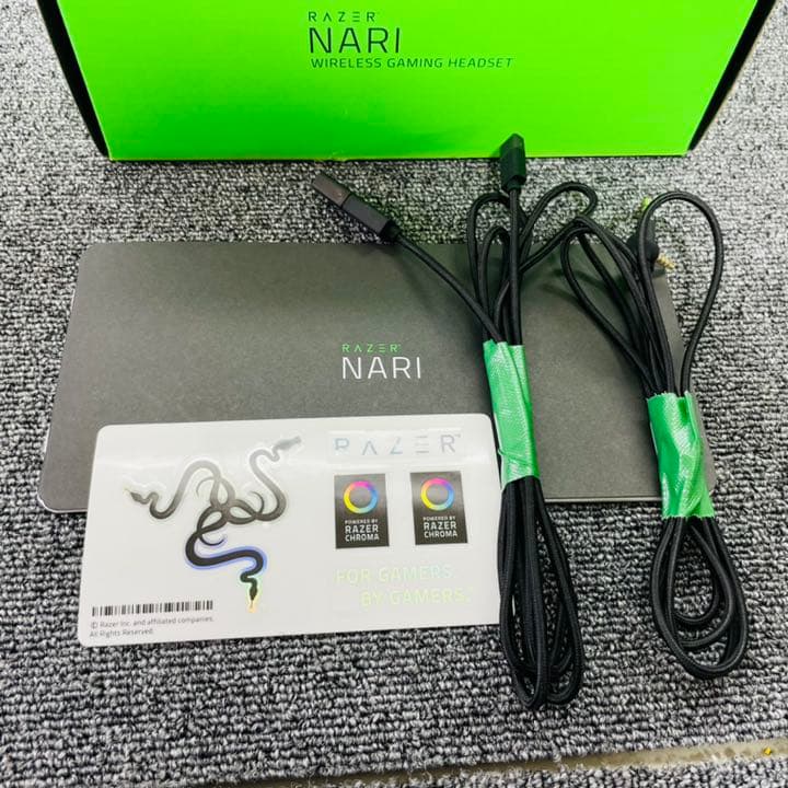 Razer Nari ゲーミングヘッドセット THX 360度立体音響