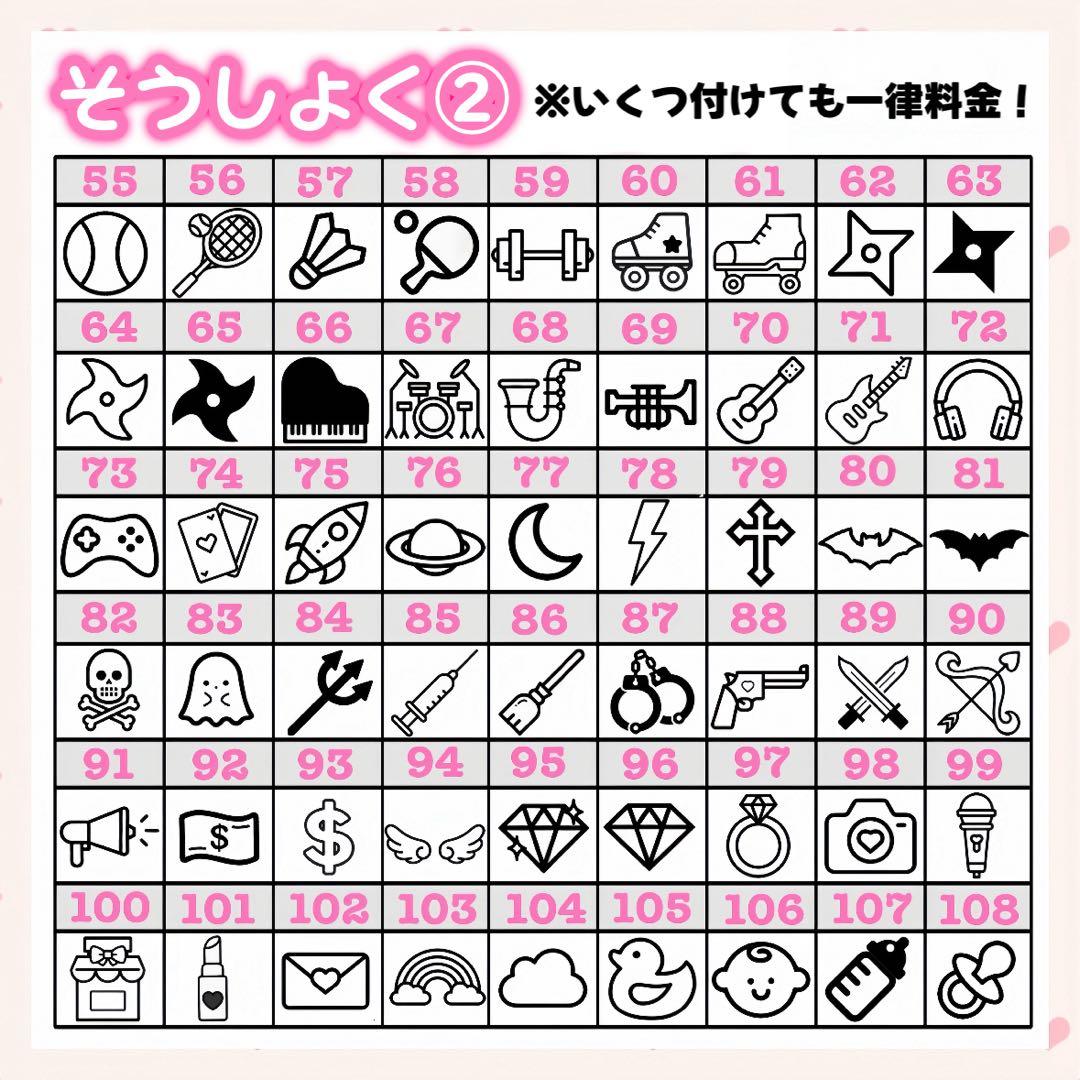 ゆ様　キンブレシート　オーダー