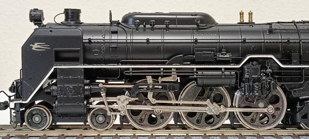 HOゲージ 天賞堂 Ｃ622号機蒸気機関車 No491、メンテナンス済