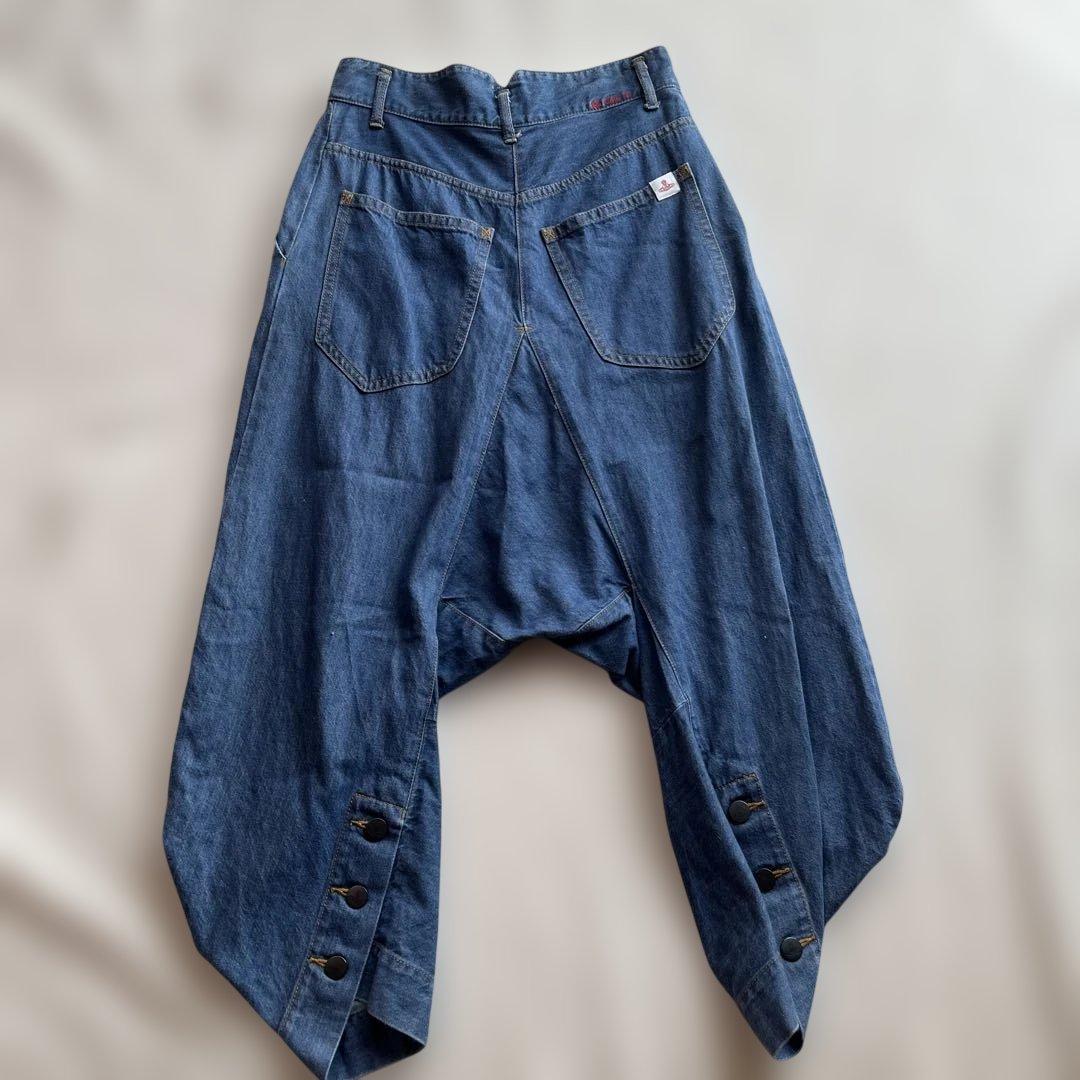 ヴィヴィアンウェストウッド　サルエルパンツ　デニム　変形パンツ　サイズ2