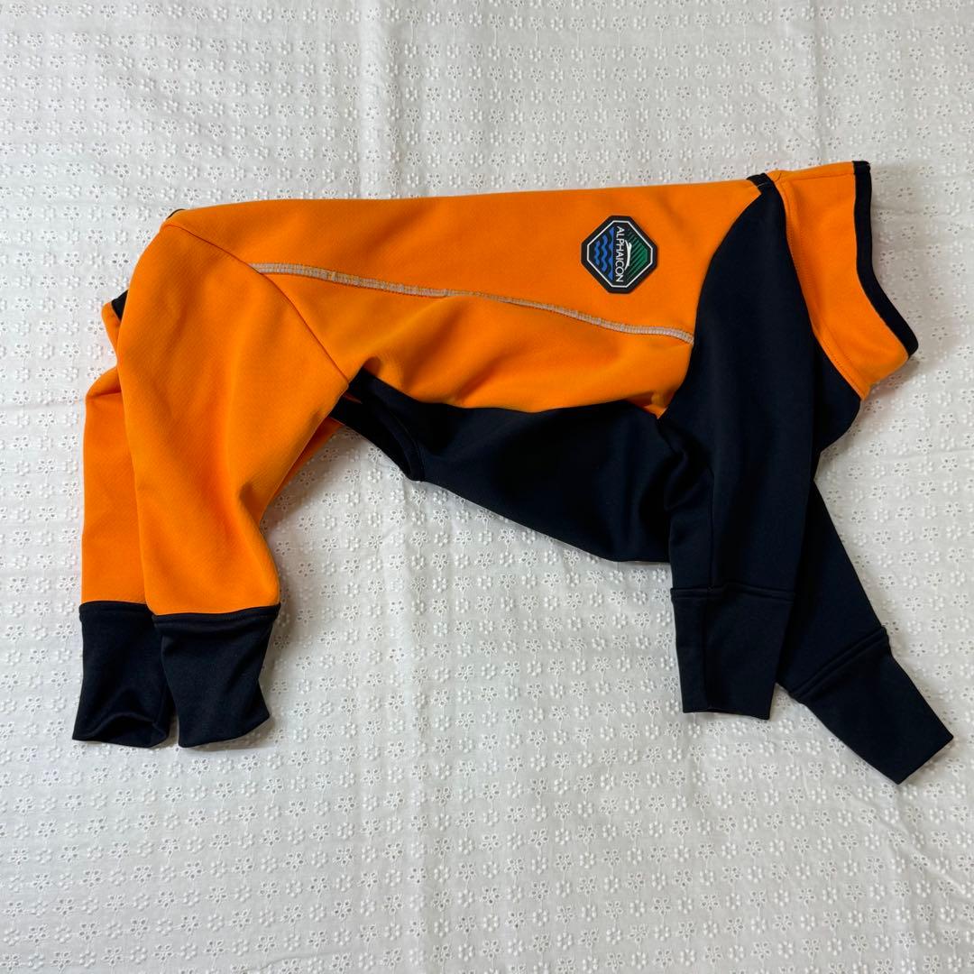 ALPHAICON アルファアイコン 犬服ダブルフルドッグガードオレンジ【1L】