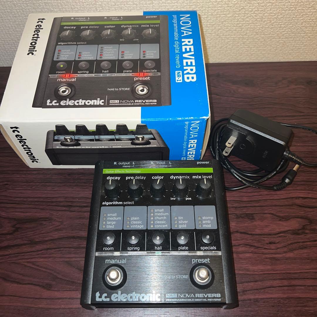 ギター t.c. electronic NOVA REVERB