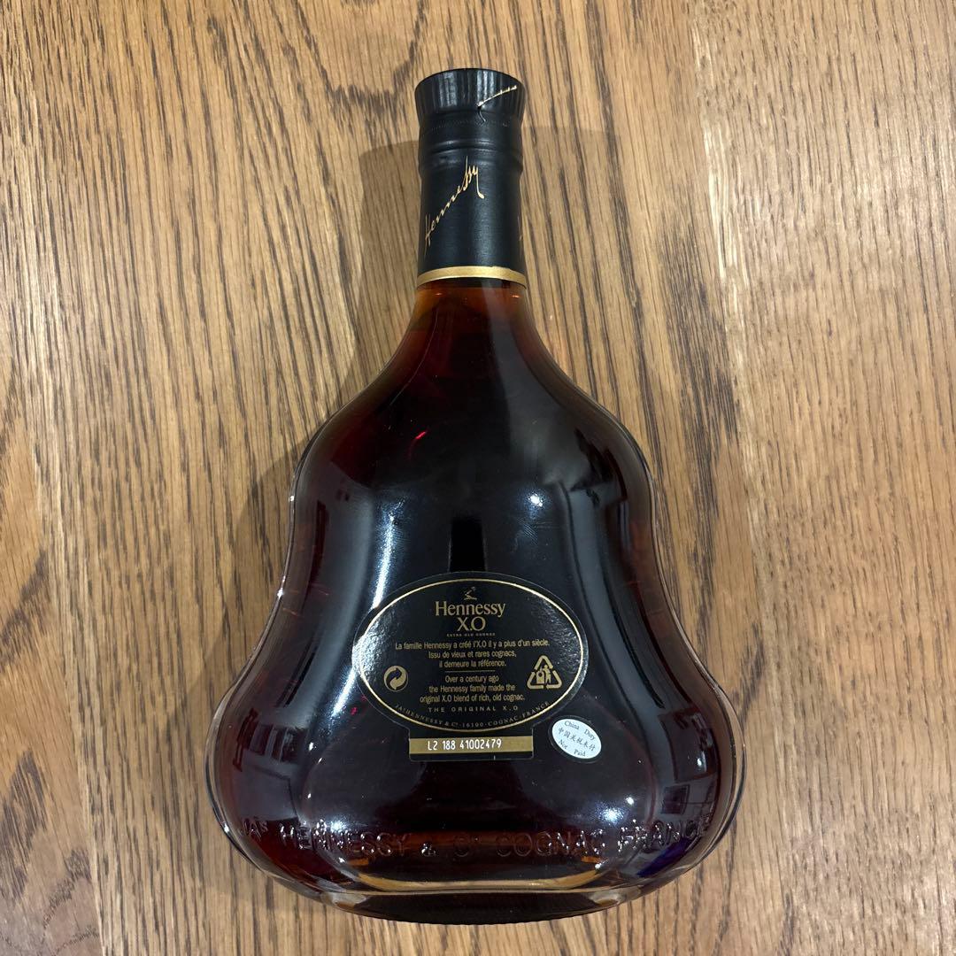 ヘネシー Hennessy X.O 黒キャップ 箱付 700ml ブランデー