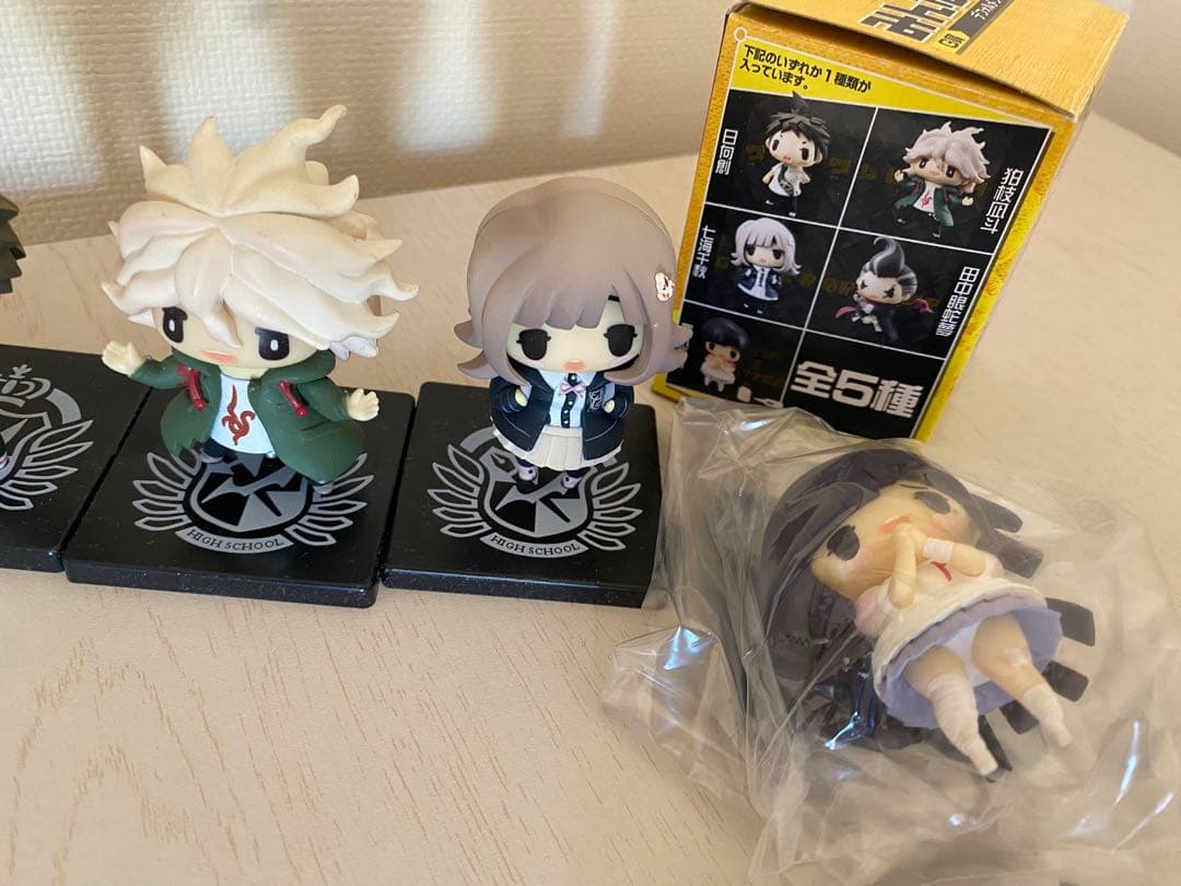 ダンガンロンパ2 ミニフィギュア コンプリートセット　みんなのくじ　狛枝　日向