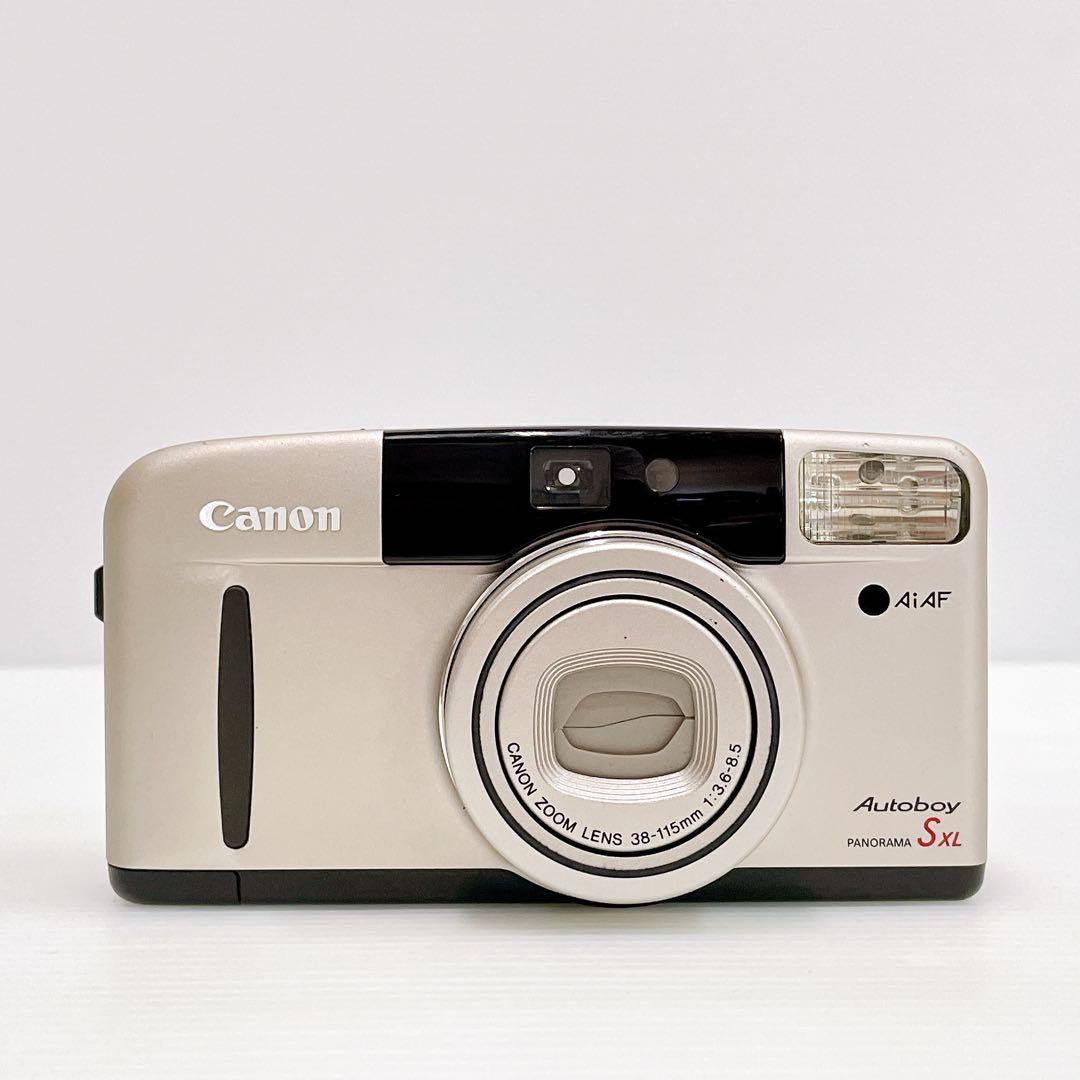 【完動品】CANON Autoboy S XL PANORAMA 純正ケース付