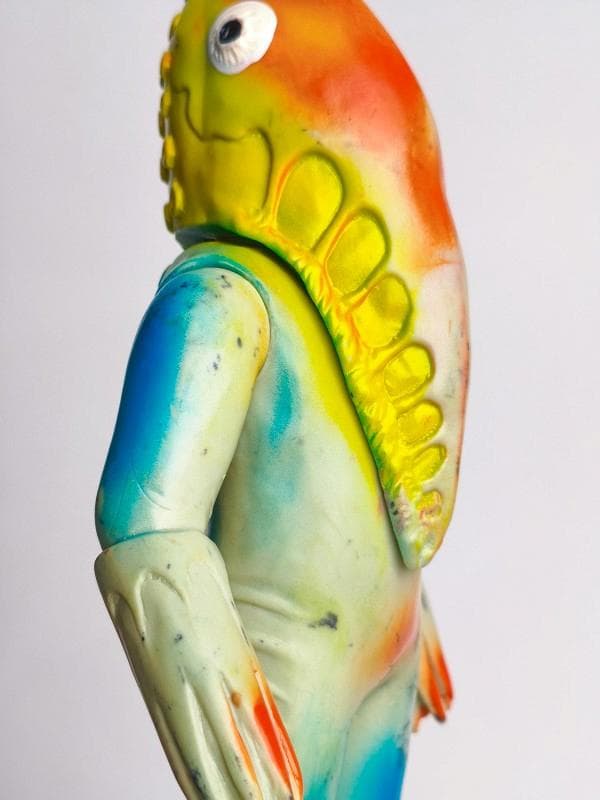 当時物 ブルマァク メトロン星人 ソフビ ウルトラセブン