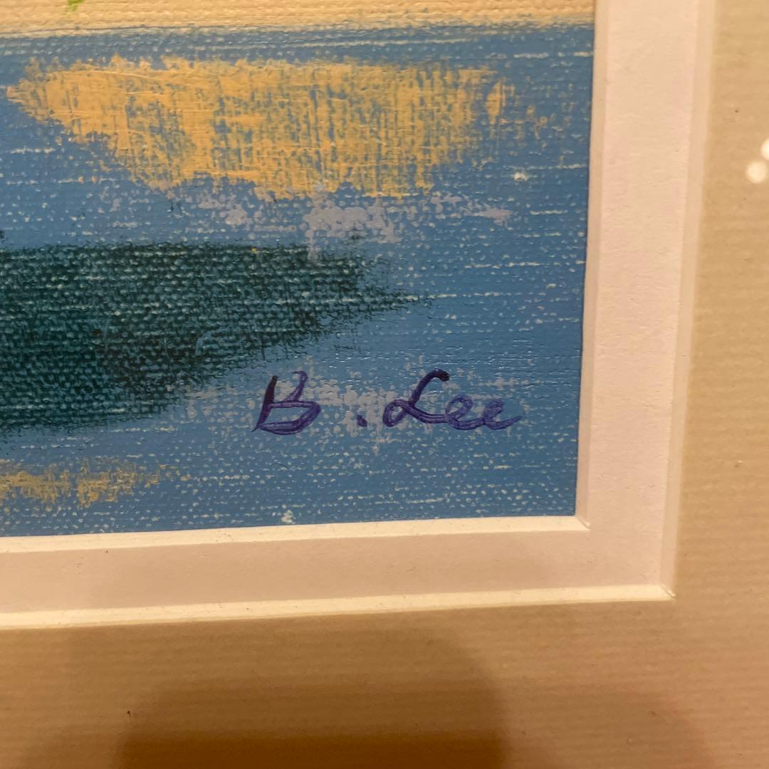 招金銀財宝符 BRYAN LEEひまわりの花束 印象派風 アート作品