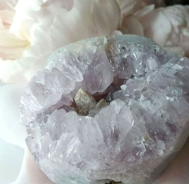 聖なる花❇️カルール産 開口 アメジスト クラスター 大きめサイズ