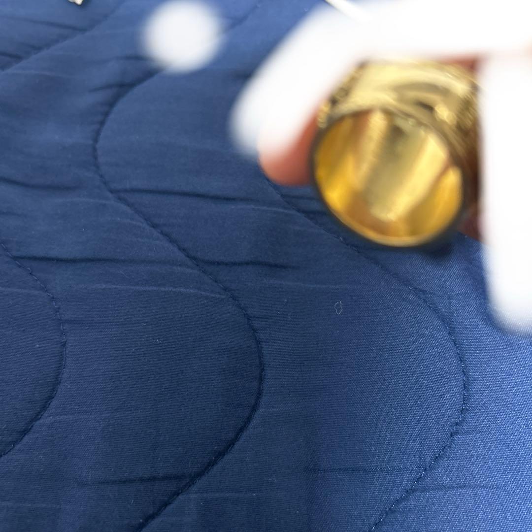 A BATHING APE ゴールドリング サイズ20