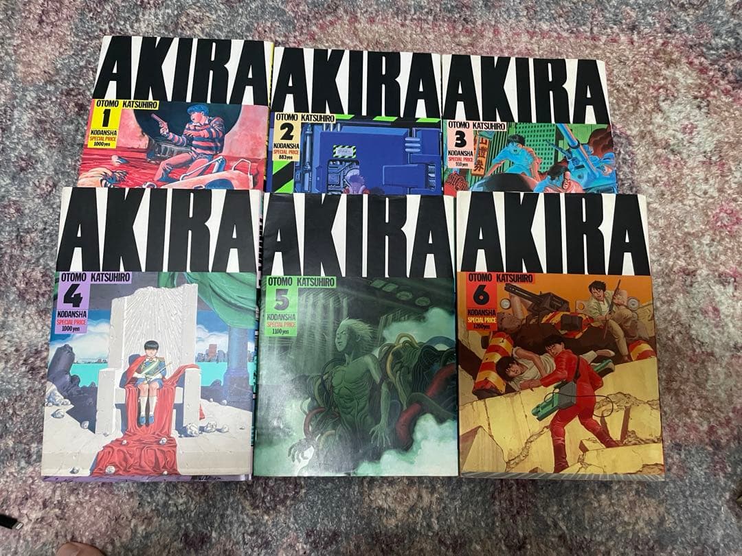AKIRA 全巻セット 1-6巻