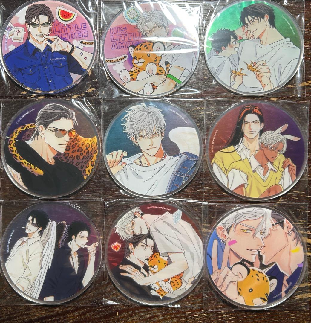 ナツメカズキ　ヒズリトルアンバー　コースター