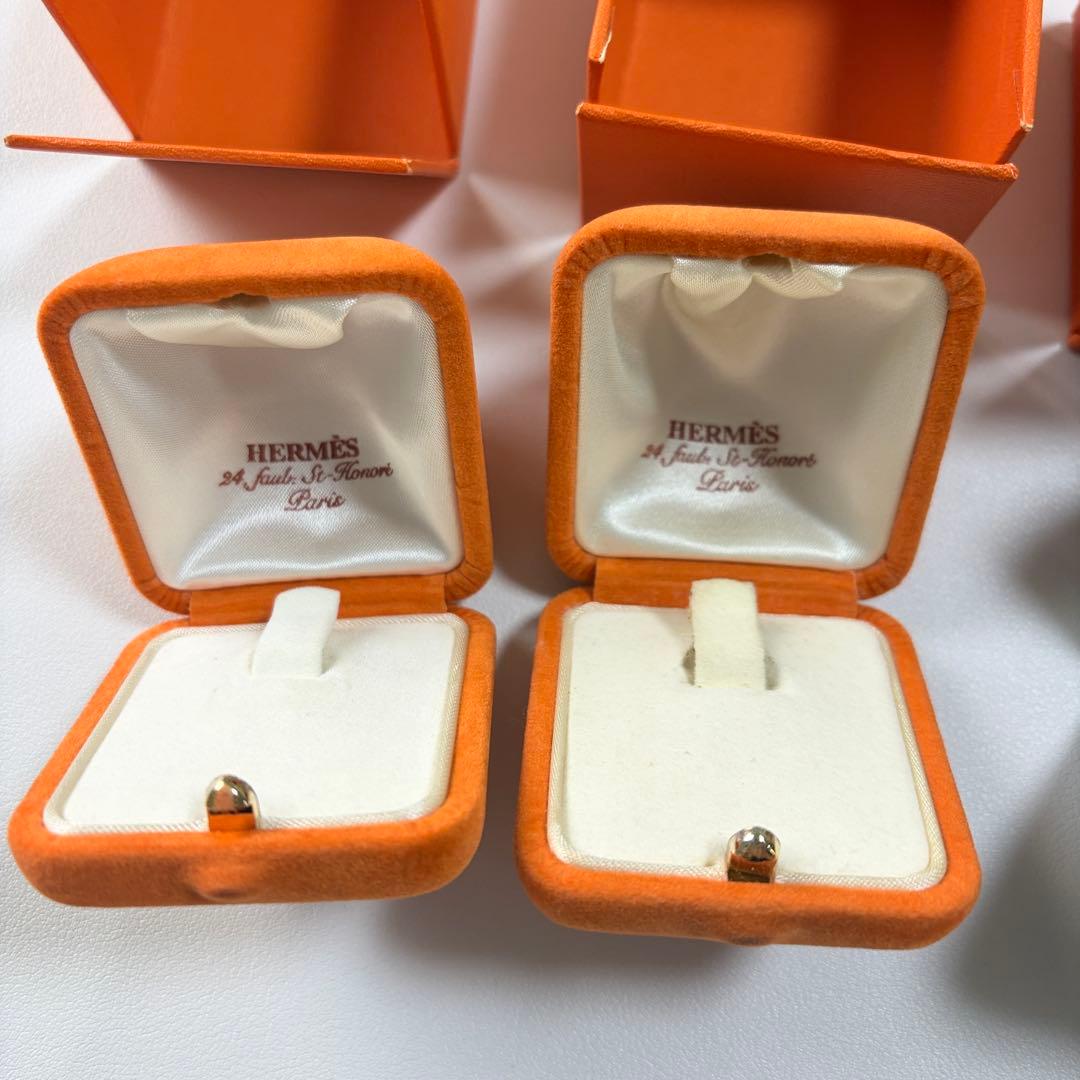 エルメス　リングケース　アクセサリー入れ　空箱　4個セット