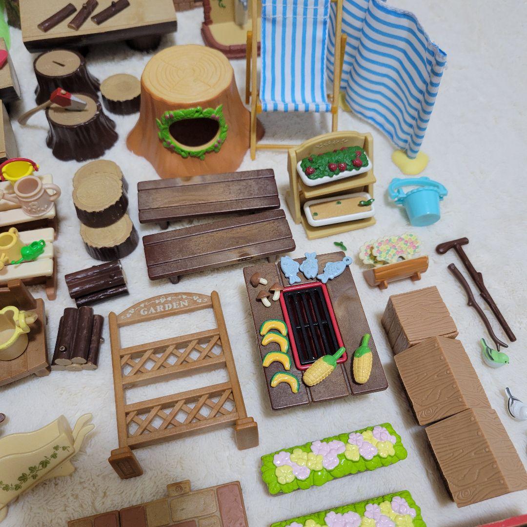 シルバニア 廃盤 ガーデンセット など まとめ売り 大量 レア